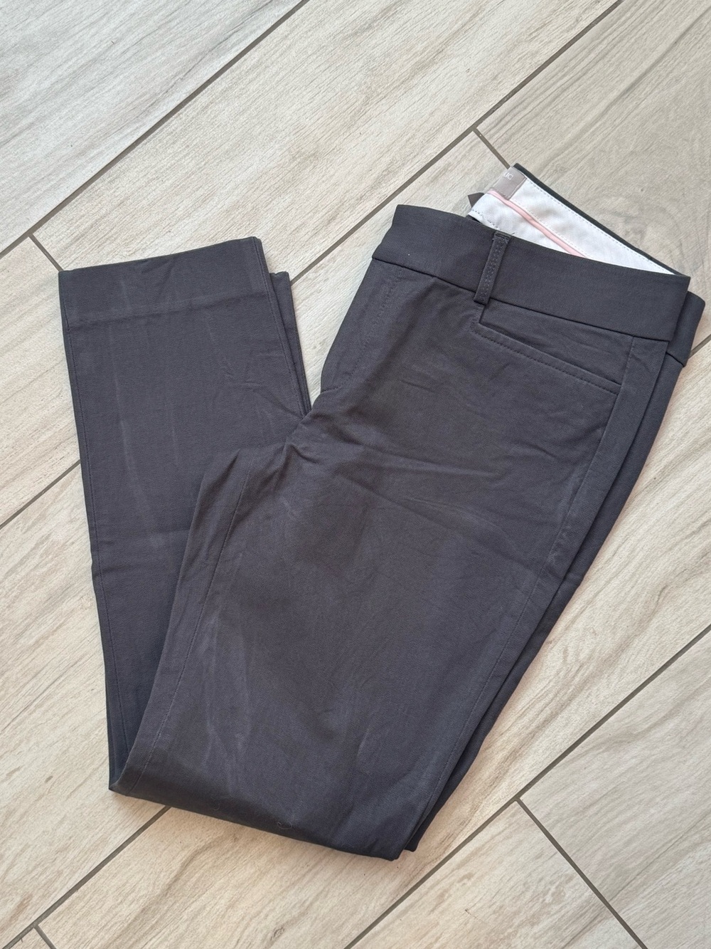 Banana Republic Charcoal Sloan Fit Dress Pants